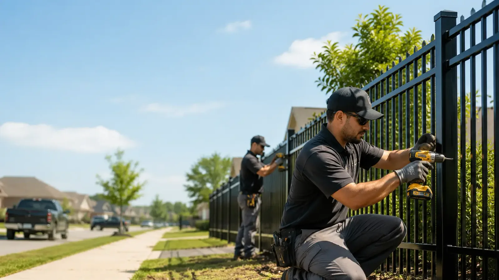 Metal Fence Installation in Ewing, VA